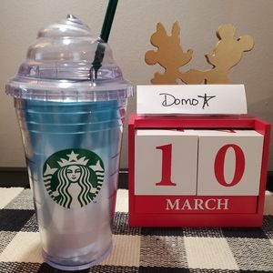 Overseas Starbucks Whipped Lid Gradient